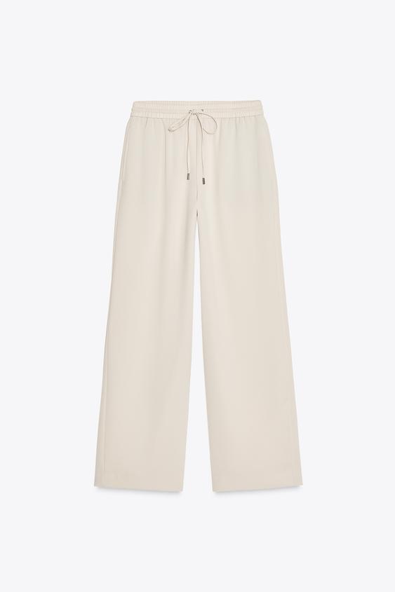 ZARA FLUID PAJAMA PANTS