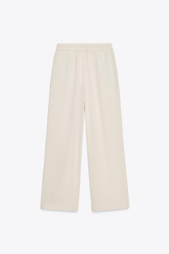 ZARA FLUID PAJAMA PANTS