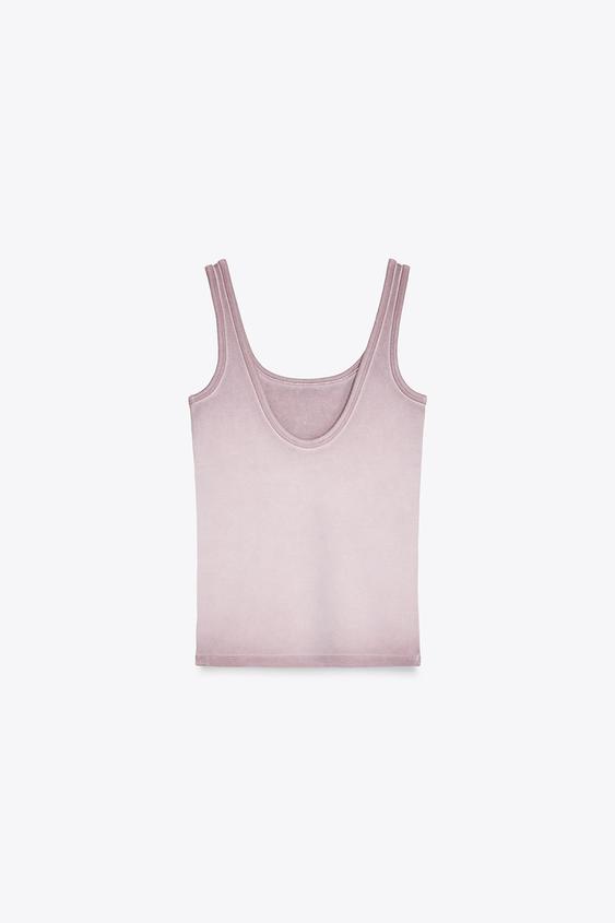 ZARA RIB T-SHIRT