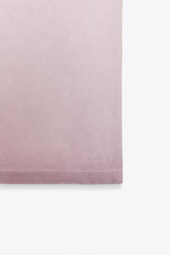 ZARA RIB T-SHIRT