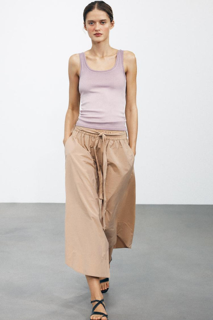 ZARA RIB T-SHIRT