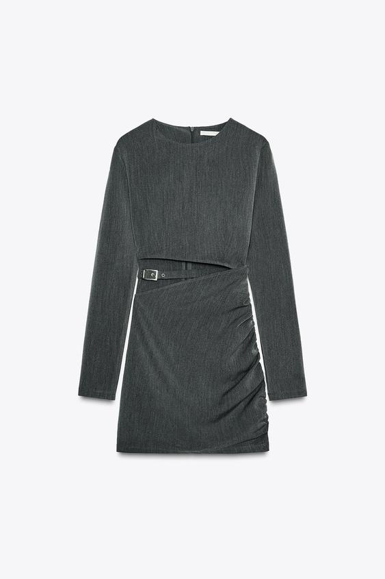 ZARA LOOP CUTOUT DRESS