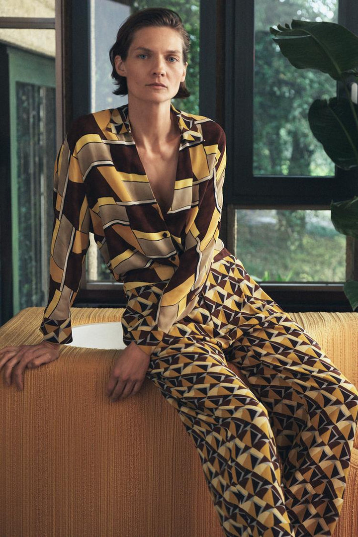ZARA PRINTED SHIRT ZW COLLECTION