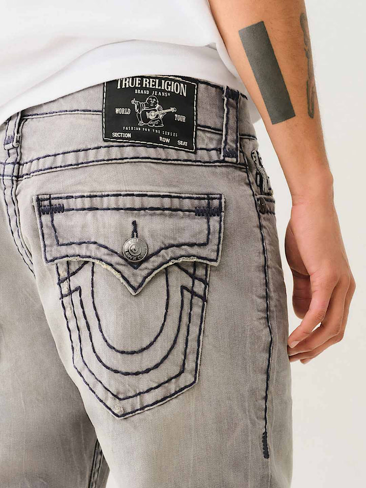 TRUE RELIGION ROCCO SUPER T FLAP SKINNY JEAN 32”