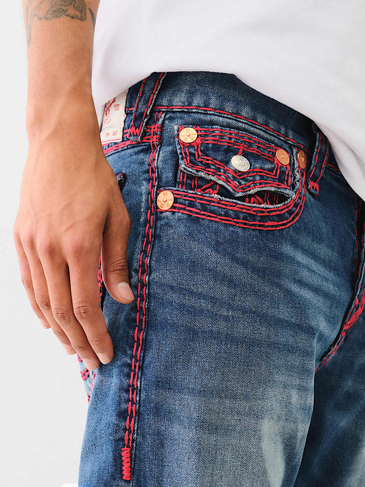 TRUE RELIGION RICKY SUPER Q STRAIGHT JEAN