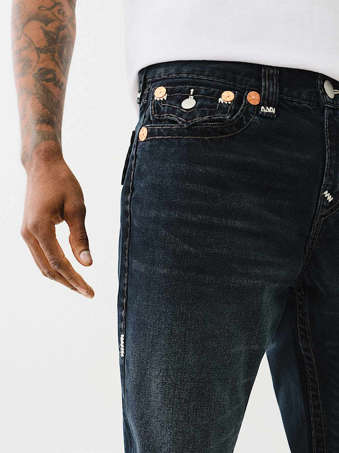 TRUE RELIGION RICKY SUPER T STRAIGHT JEAN