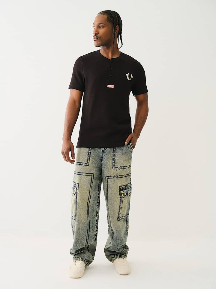 TRUE RELIGION DENIM BIG T CARGO PANT