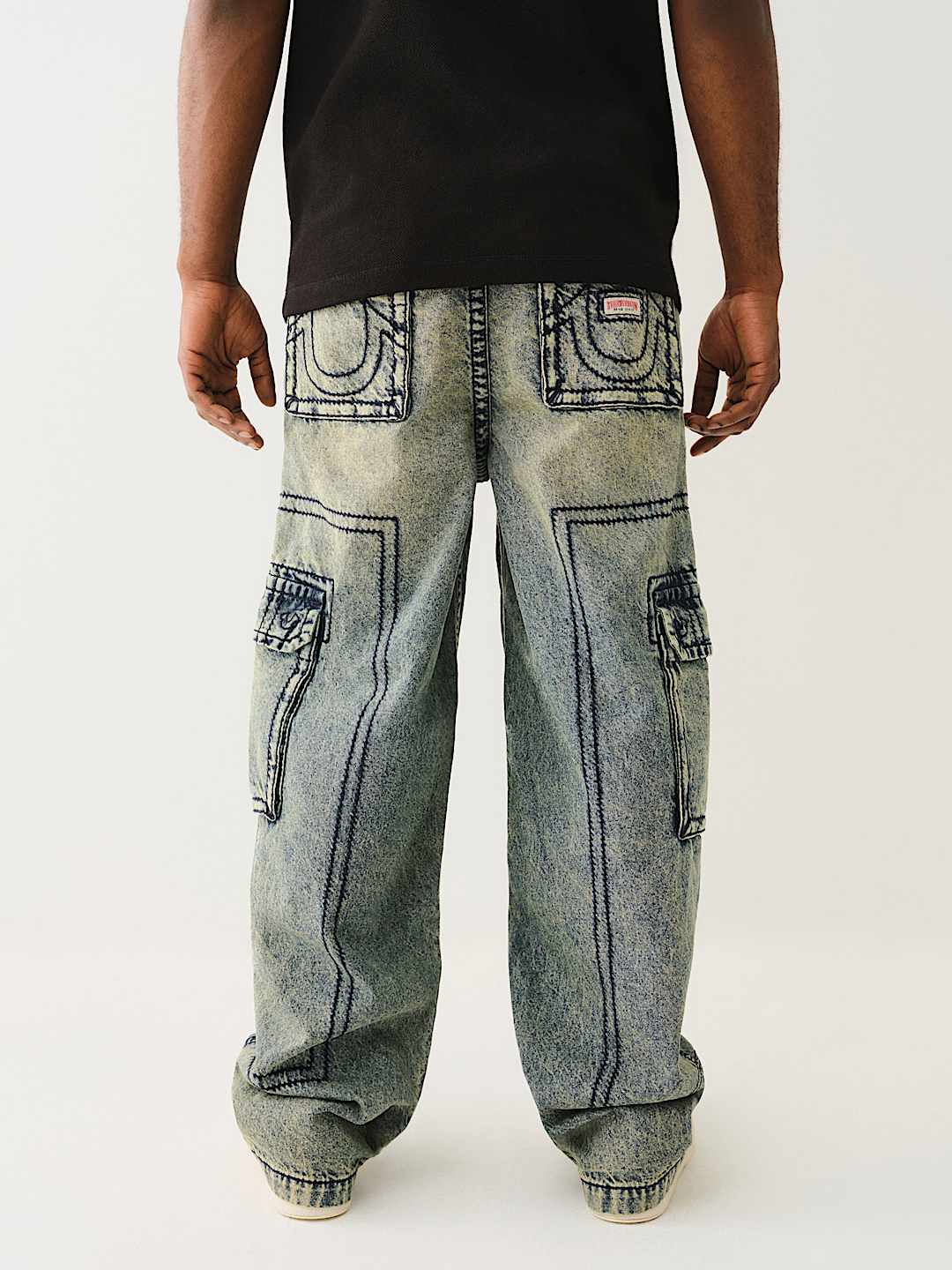 TRUE RELIGION DENIM BIG T CARGO PANT