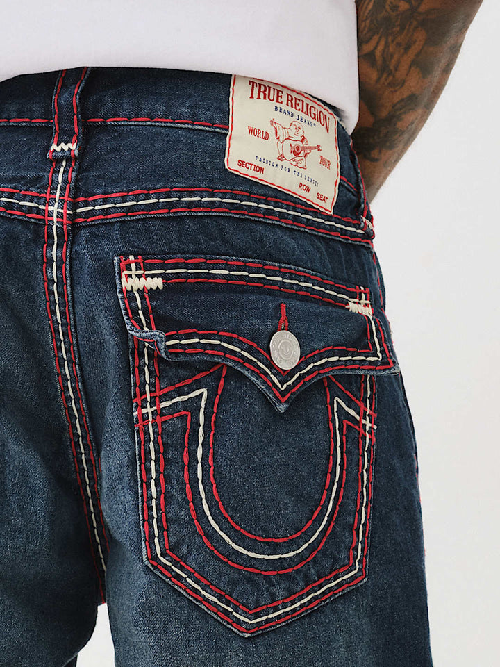 TRUE RELIGION BOBBY SUPER T TRIPLE LOGO BAGGY JEAN 32"