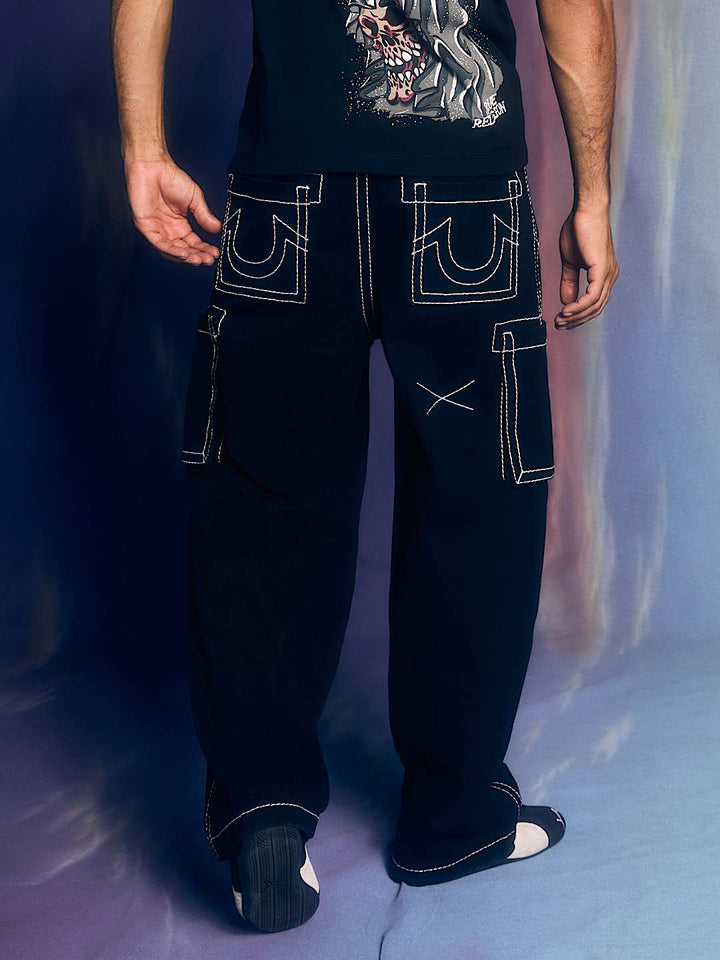 TRUE RELIGION BIG T CARGO BAGGY PANT