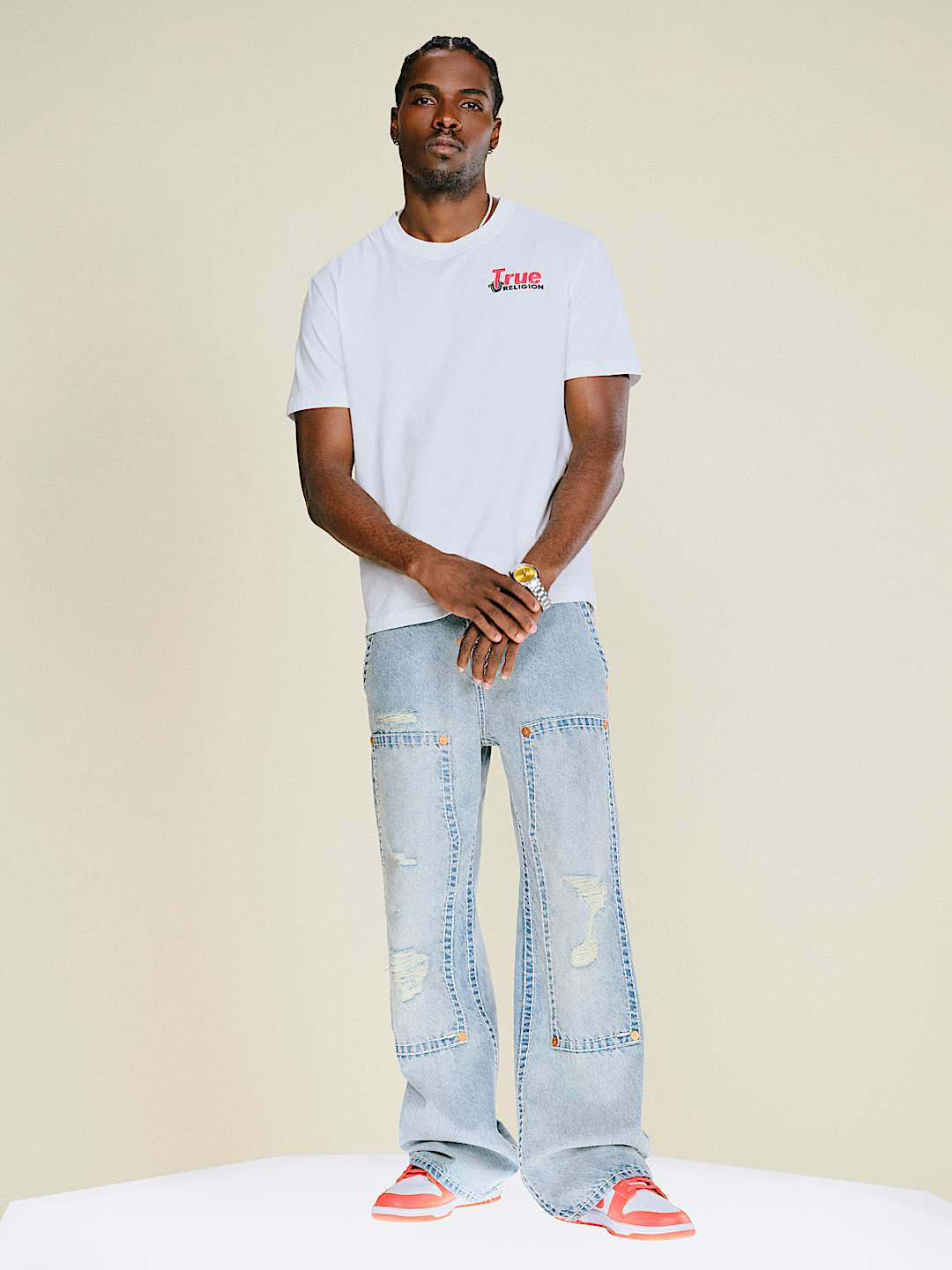 TRUE RELIGION VINNY WORKWEAR SUPER T ULTRA BAGGY JEAN