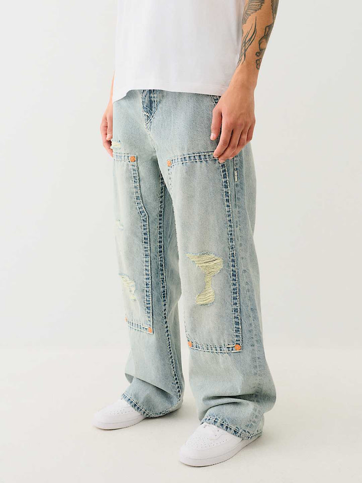 TRUE RELIGION VINNY WORKWEAR SUPER T ULTRA BAGGY JEAN