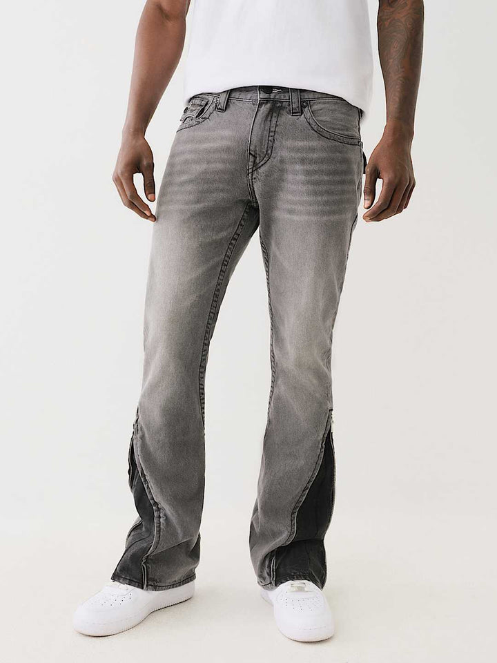 TRUE RELIGION ROCCO CONVERTIBLE FLARE SKINNY JEAN