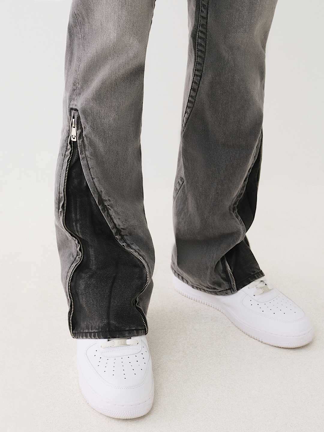 TRUE RELIGION ROCCO CONVERTIBLE FLARE SKINNY JEAN