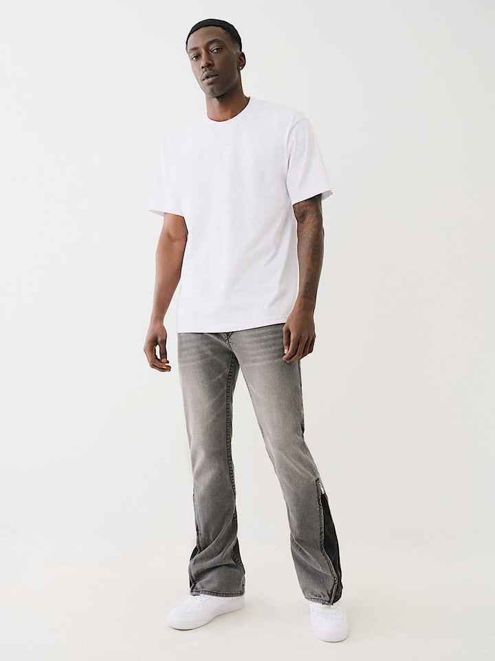 TRUE RELIGION ROCCO CONVERTIBLE FLARE SKINNY JEAN