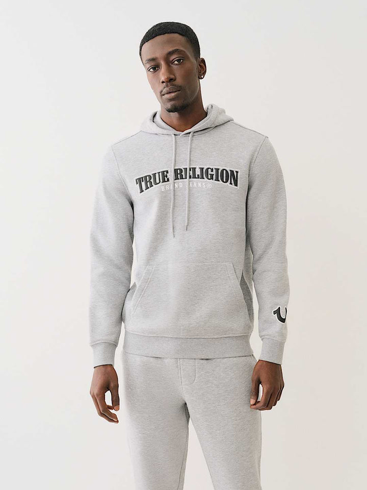 TRUE RELIGION ARCHED LOGO HOODIE