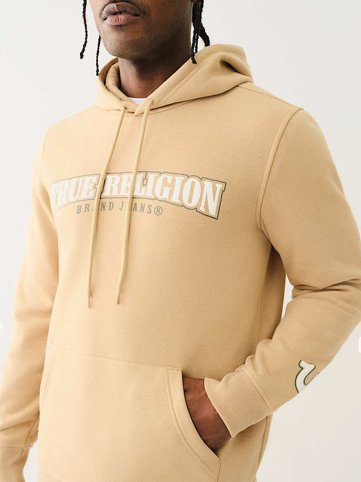 TRUE RELIGION ARCHED LOGO HOODIE