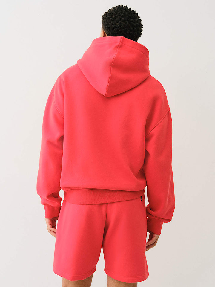 TRUE RELIGION CINCHED LOGO APPLIQUE HOODIE
