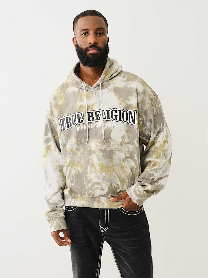TRUE RELIGION CAMO LOGO HOODIE