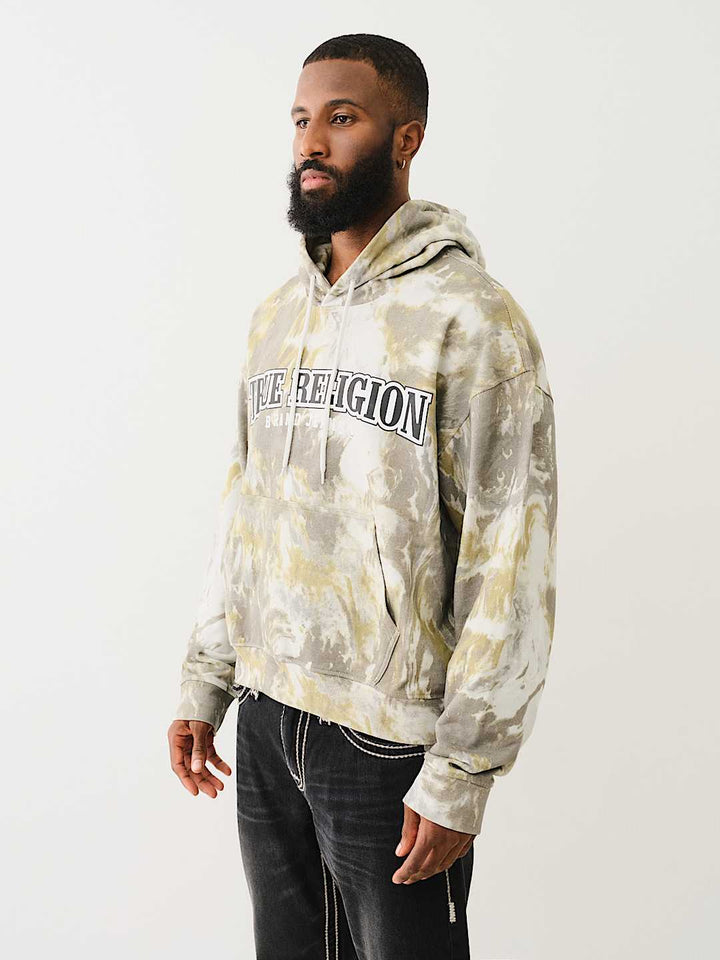 TRUE RELIGION CAMO LOGO HOODIE