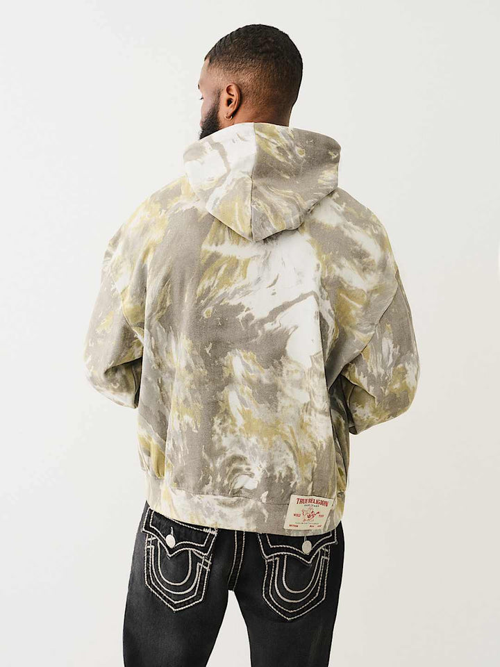 TRUE RELIGION CAMO LOGO HOODIE