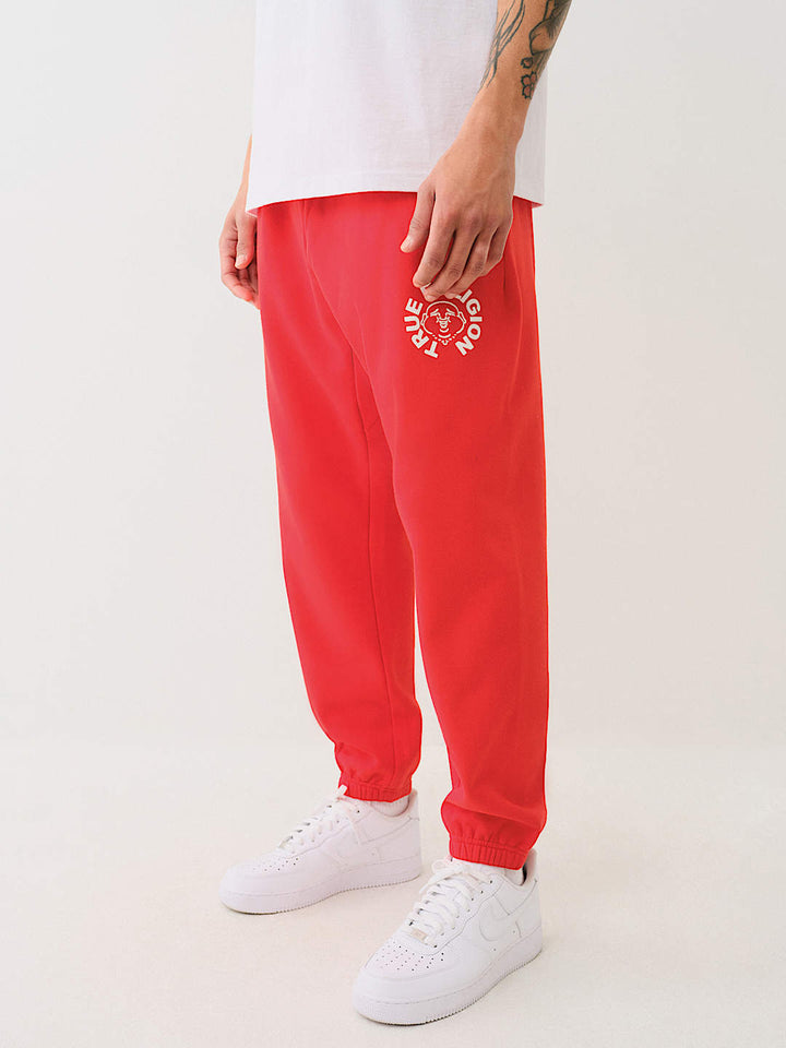 TRUE RELIGION BUDDHA FACE JOGGER