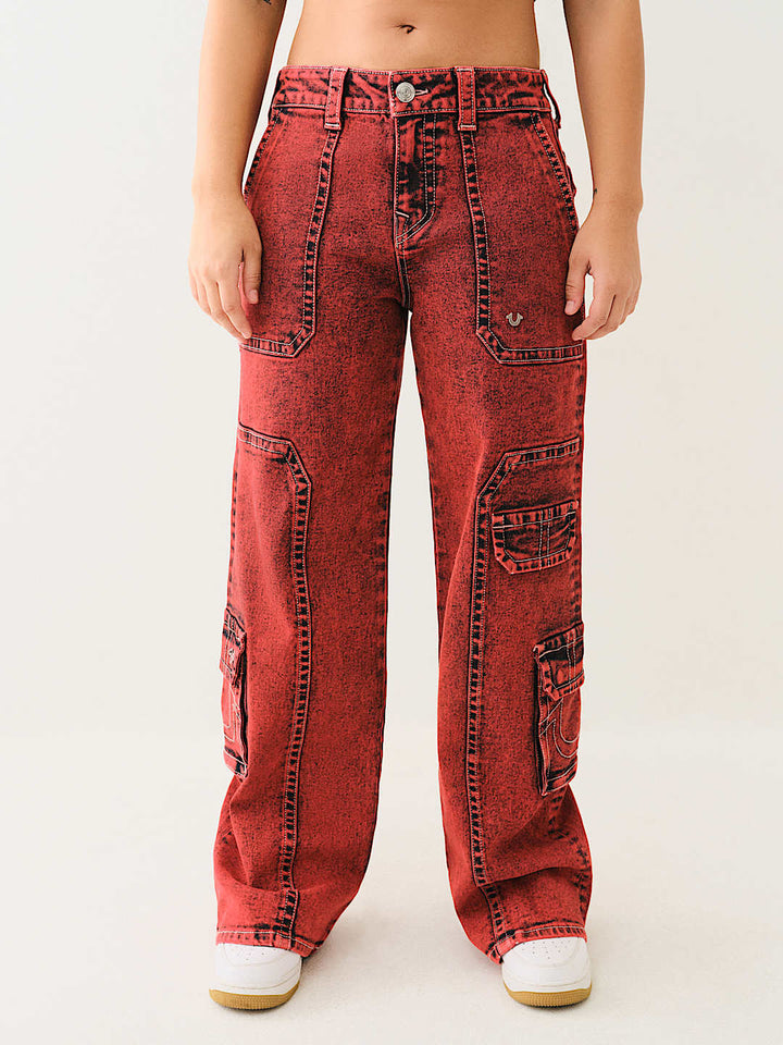 TRUE RELIGION BOBBI BAGGY CARGO PANT