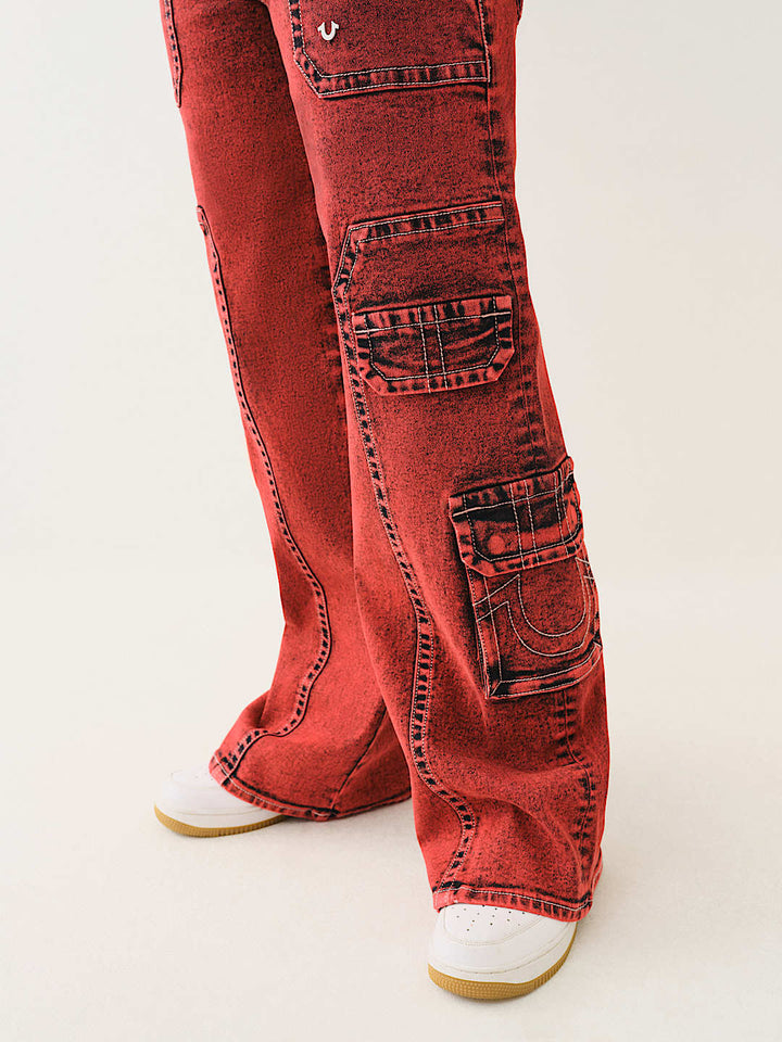 TRUE RELIGION BOBBI BAGGY CARGO PANT
