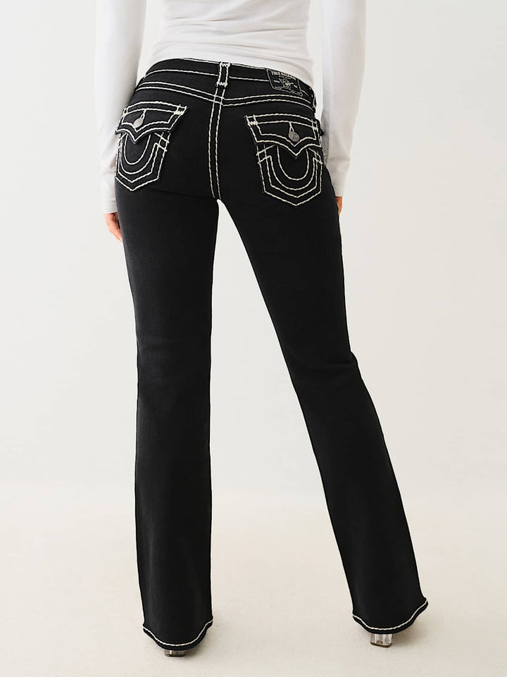 TRUE RELIGION BECCA SUPER T MID RISE BOOTCUT JEAN