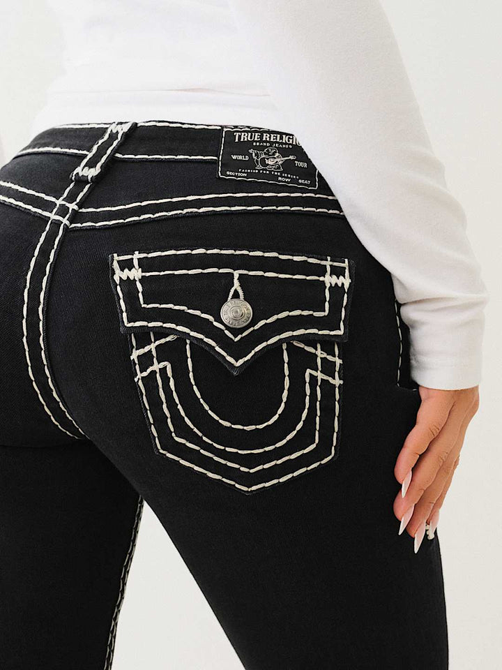 TRUE RELIGION BECCA SUPER T MID RISE BOOTCUT JEAN