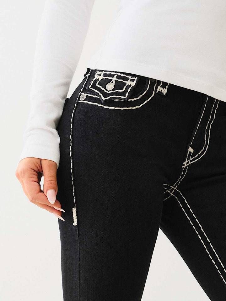 TRUE RELIGION BECCA SUPER T MID RISE BOOTCUT JEAN