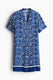 Dark blue/patterned