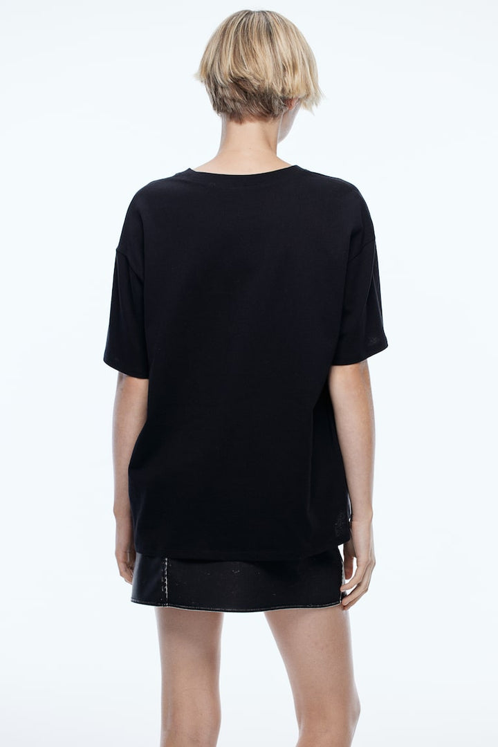 H&M Boxy Printed T-shirt