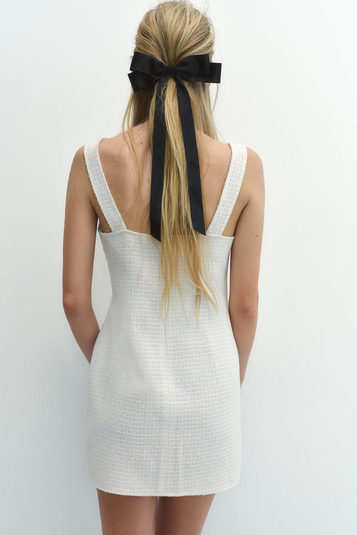 H&M Textured-Weave Dress