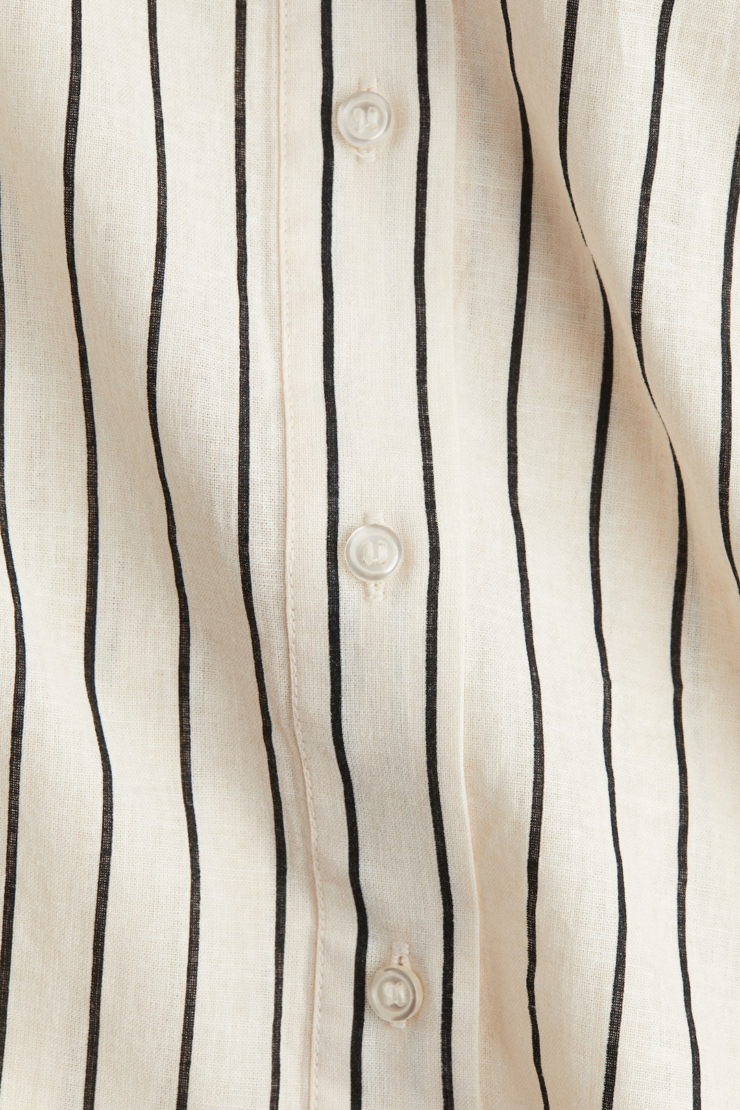 H&M Linen-Blend Shirt Dress