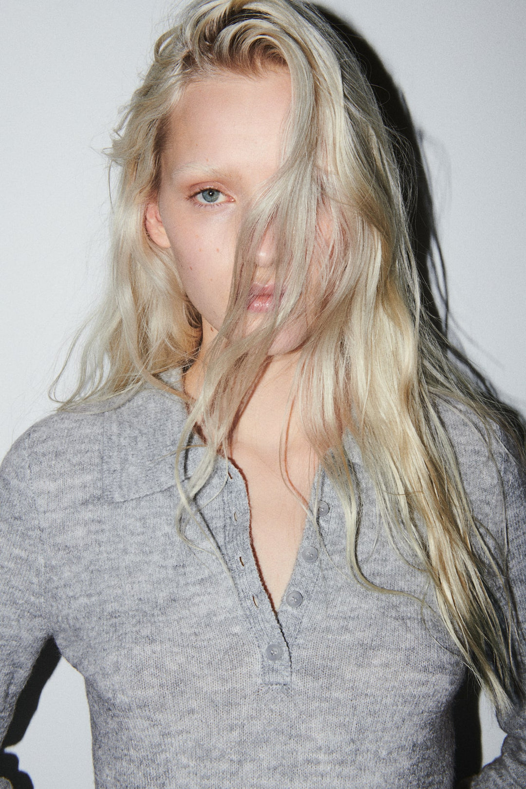 H&M Fine-Knit Polo Dress