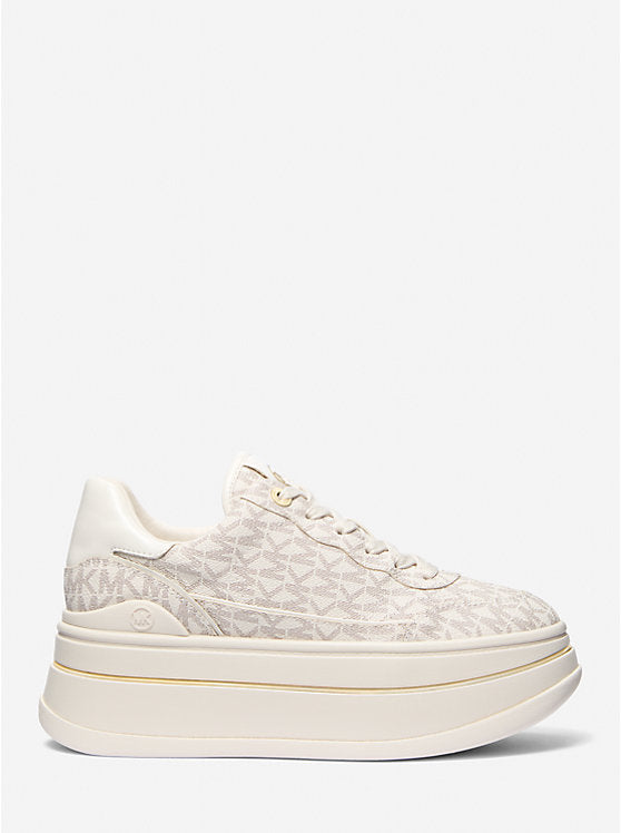 Michael Kors Hayes Signature Logo Platform Sneaker