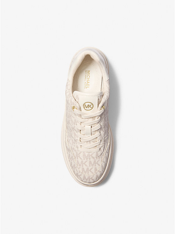Michael Kors Hayes Signature Logo Platform Sneaker