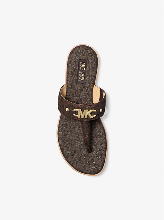 Michael Kors Farrah Signature Logo Sandal