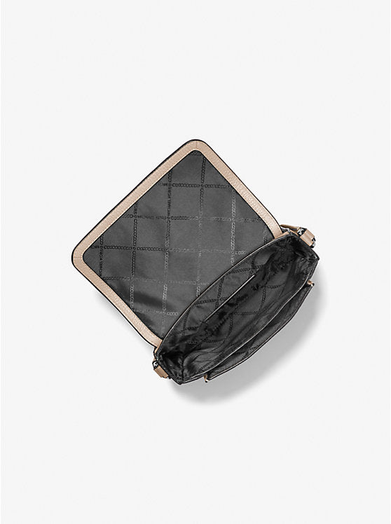 Michael Kors Hudson Pebbled Leather Crossbody Bag