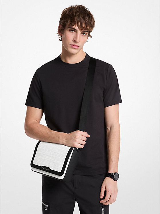 Michael Kors Hudson Signature Logo Crossbody Bag