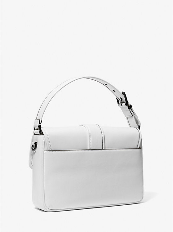 Michael Kors Colby Medium Grommeted Leather Messenger Bag