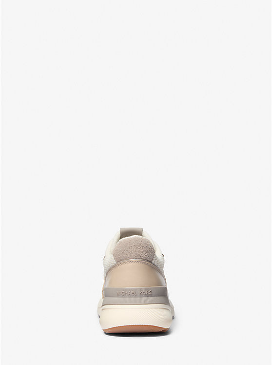 Michael Kors Trevor Mixed-Media Trainer