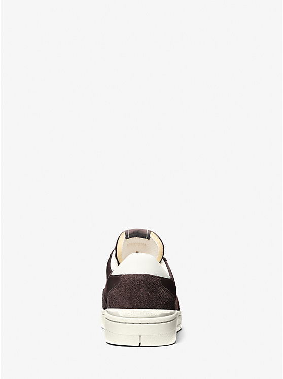 Michael Kors Wilton Leather and Suede Sneaker
