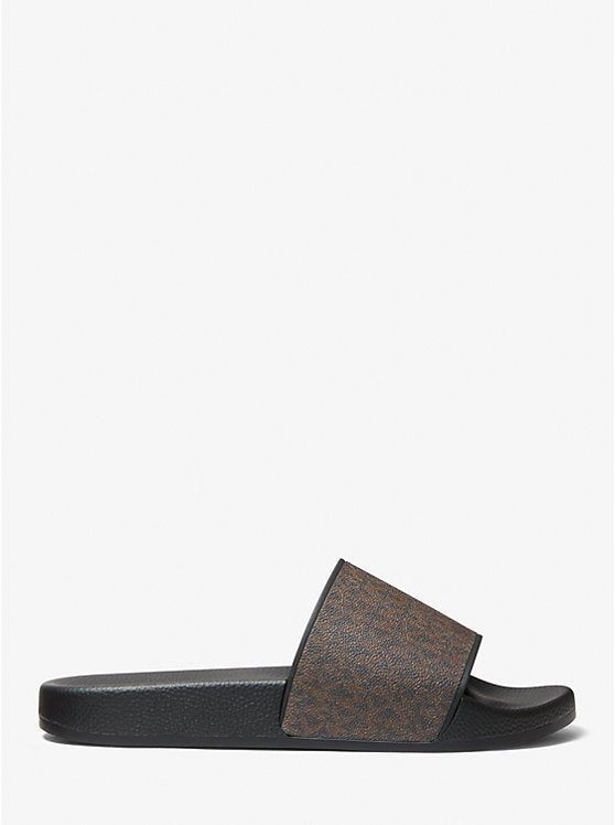 Michael Kors Jake Logo Slide Sandal