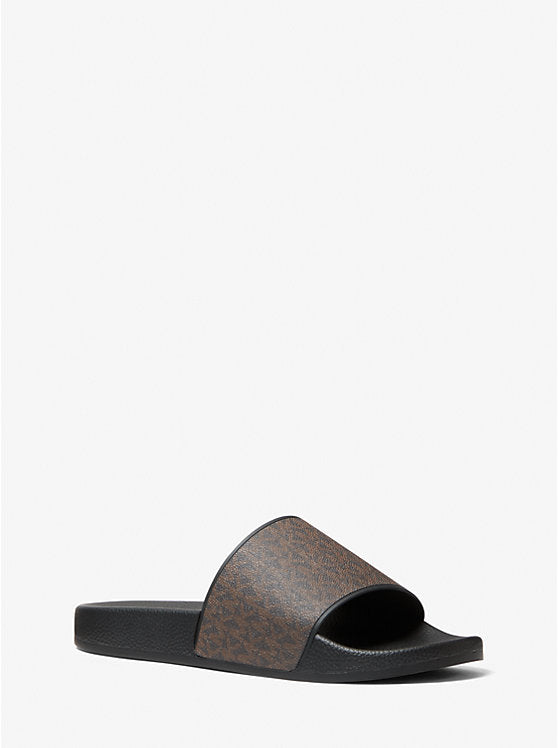 Michael Kors Jake Logo Slide Sandal