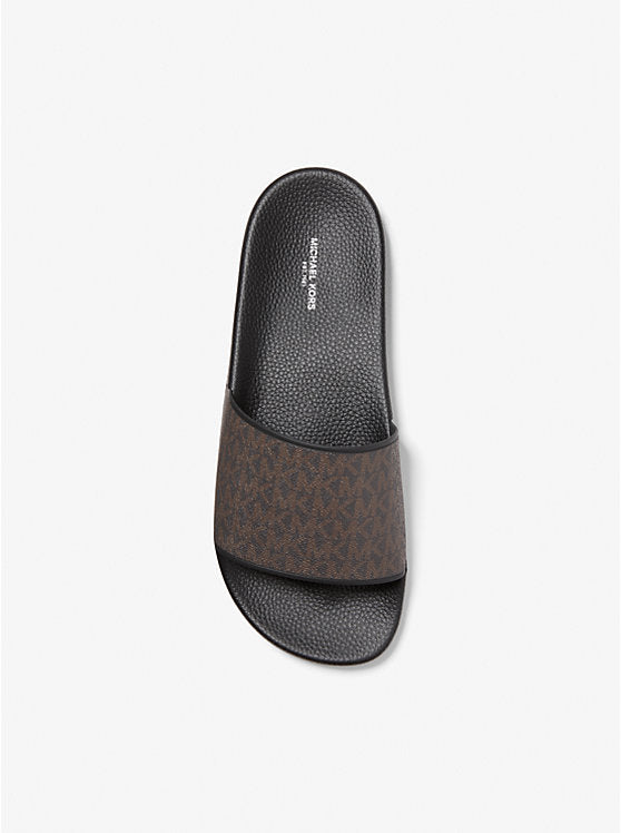 Michael Kors Jake Logo Slide Sandal