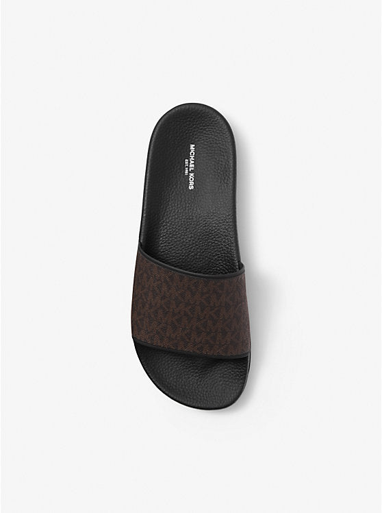 Michael Kors Jake Logo Slide Sandal