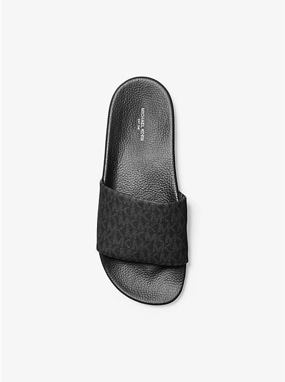 Michael Kors Jake Logo Slide Sandal