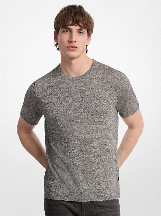 Michael Kors Linen and Cotton T-Shirt